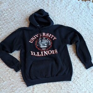 Artex Jostens University of Illinois Vintage Hoodie